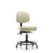 Symple Stuff Norma Round Tube Base Desk Height Adjustable Ergonomic Office Chair Metal in Gray/Brown | 40.25 H x 25 W x 25 D in | Wayfair