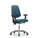 Symple Stuff Hannah Ergonomic Task Chair Upholstered/Metal in Gray/Brown | 36.5 H x 27 W x 25 D in | Wayfair 093F9AEA59194692B562D03D0FE56921