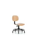 Blue Ridge Ergonomics Drafting Chair in Black/Brown | 33 H x 24 W x 24 D in | Wayfair WDHCH-RT-RC