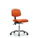 Symple Stuff Lisbeth Task Chair Upholstered/Metal in Orange/Red/Brown | 30 H x 24 W x 25 D in | Wayfair FFC1DCF334B046B48D67E0C2F6A9B13A