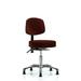 Symple Stuff Daenerys Desk Height Adjustable Lab Stool Metal in Red/Brown | 24 H x 26 W x 26 D in | Wayfair C4B3DD27B5ED4B32BB23AD62B445ADC7