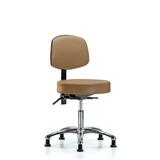 Symple Stuff Daenerys Desk Height Adjustable Lab Stool Metal in Brown | 24 H x 26 W x 26 D in | Wayfair 4DDB1FC491F94112853408FE3B1F55A8