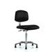 Blue Ridge Ergonomics Task Chair Aluminum/Upholstered in Black | 32.5 H x 24 W x 25 D in | Wayfair ECR-VMBCH-CR-NF-EG-ESDBLK