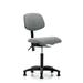 Symple Stuff Candice Task Chair Upholstered/Metal in Gray/Brown | 32.5 H x 24 W x 25 D in | Wayfair 1AAED4861BA6488A86DD18E6F32BF0E2