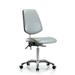 Symple Stuff Isabell Task Chair Upholstered/Metal in Gray/Brown | 38.5 H x 24 W x 25 D in | Wayfair 3614A01EFAD94DA3B80BEA246A1B9DFB