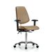 Symple Stuff Octavia Ergonomic Task Chair Upholstered/Metal in Brown | 38.5 H x 27 W x 25 D in | Wayfair 3B4756589A60416AB257476B583AEFEB