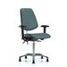 Symple Stuff Octavia Ergonomic Task Chair Upholstered/Metal in Gray/Brown | 38.5 H x 27 W x 25 D in | Wayfair 346CD238A1F34A948819E14398B7E1A2