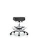 Symple Stuff Laci Bench Height Adjustable Lab Stool Plastic/Metal in Gray/Brown | 28 H x 26 W x 26 D in | Wayfair 6EA6B1BEEAA3420EA5524F6BD1C1A929