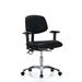 Blue Ridge Ergonomics Task Chair Upholstered/Metal in Black | 30 H x 27 W x 25 D in | Wayfair ESD-VDHCH-CR-T1-A1-EC-ESDBLK