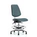 Symple Stuff Miah Drafting Chair Aluminum/Upholstered in Gray | 38.5 H x 24 W x 25 D in | Wayfair 09A2ADB5427B4DAB8E8BCB01510C0040