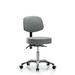 Symple Stuff Dalia Desk Height Adjustable Lab Stool Metal/Fabric | 38.25 H x 26 W x 26 D in | Wayfair 189714CE73EF4EB9A0BD432A159B7997