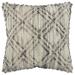 Loon Peak® Ingenito Square Pillow Cover & Insert Polyester/Polyfill/Wool Blend/Wool in Gray | 20 H x 20 W x 6.5 D in | Wayfair