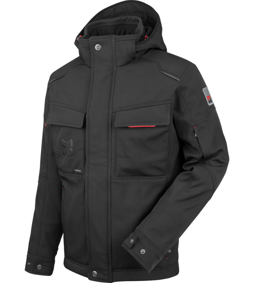 Softshell de travail Würth MODYF matelassée Scorpius noire