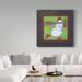 The Holiday Aisle® 'Skating Snowman' Acrylic Painting Print on Wrapped Canvas Canvas | 18 H x 18 W x 2 D in | Wayfair