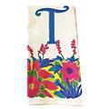 Winston Porter Monogram & Flower Border Tea Towel Cotton | Wayfair FD81F3DB4DFD4055A505ECC6E55780EA