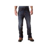 5.11 Men's Defender-Flex Straight Leg Tactical Jeans Cotton/Polyester Denim Blend, Dark Wash Indigo SKU - 888513
