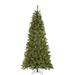 The Holiday Aisle® Hard Mixed Needle Cones Green Pine Artificial Christmas Tree, Metal in Green/White | 90 H x 44 W in | Wayfair
