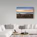 Highland Dunes 'Warm Winters Eve' Photographic Print on Wrapped Canvas in White | 30 H x 47 W x 2 D in | Wayfair DB006266BE914A28A58918A6F5732B0A