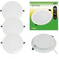 Lampesecoenergie - Lot de 3 Spot Encastrable led Downlight Panel Extra-Plat 12W Blanc Froid 6000K