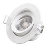 Spot led Orientable carat Orientable - 5W Miidex Lighting® blanc-neutre-4000k - blanc