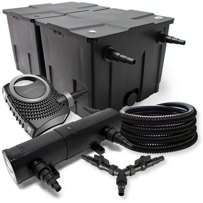 SunSun Komplettset: CBF-350B Teichfilter bis 60000 L Teichfilteranlage Durchlauffilter, NEO10000 Image