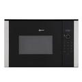 NEFF HLAGD53N0B N50 Microwave Oven with Automatic Programmes, Control Dial & One-Touch Buttoms, Side-opening hinged door, Black & Stainless Steel