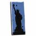 Williston Forge 'New York City Life Statue of Liberty' Graphic Art Print Canvas | 20 H x 8 W x 0.75 D in | Wayfair 66B856109E524265BE052DC59DB31C8F