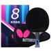 Butterfly Bty 802 FL Racket Carbon in Black | 8.5 W in | Wayfair B802FL