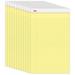 Office Depot Perforated Writing Pads 8 1/2in. x 14in. Legal Ruled 50 Sheets Canary Pack Of 12 Pads 99420