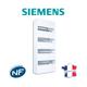 Siemens - Tableau électrique nu à équiper 4 rangées