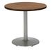 KFI Studios Mode Round Breakroom Table Metal in Gray/White | 36 H x 36 W x 36 D in | Wayfair T36RD-B1922-SL-7937-31