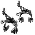 Campagnolo Record Brakeset (Dual Pivot Front and Rear) Rim Brakes, Black, Pair