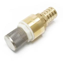 Wiltec - Clapet de pied – 26,16 mm / 3/4' – DN20 – en Laiton et Acier inoxydable – Clapet