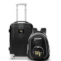 MOJO Black Wake Forest Demon Deacons 2-Piece Luggage & Backpack Set