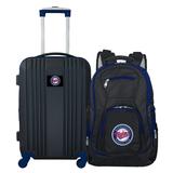 MOJO Black Minnesota Twins 2-Piece Luggage & Backpack Set