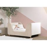 Bodhi Toddler Bed by Second Story Home Upholstered in White | 25 H x 31 W x 55.5 D in | Wayfair 628-176-0102