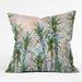East Urban Home Marta Barragan Camarasa Pastel Palm Trees Indoor/Outdoor Throw Pillow Polyester/Polyfill blend | 16 H x 16 W x 1 D in | Wayfair