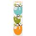 Harriet Bee Talley Just Hanging Around Sloth Personalized Growth Chart Canvas in Blue/Green/Orange | 39 H x 10 W in | Wayfair