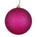 Vickerman 572054 - 12" Berry Red Sequin Ball Christmas Tree Ornament (N593021DQ)