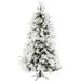 The Holiday Aisle® 7.5' Snow Pine Artificial Christmas Tree w/ 550 Clear Lights in Green | 6.5'H | Wayfair 7A5C590432E544A29EC036B272DFE4A2