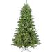 The Holiday Aisle® Pine Artificial Christmas Tree w/ 450 Multi-Colored & Yellow/White Lights in Green | 78" H x 48" W x 48" D | Wayfair