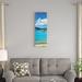 East Urban Home 'Boat in the Sea, Round Bay, East End, Saint John, U.S. Virgin Islands II' Photographic Print on Canvas in White | Wayfair