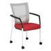 Latitude Run® Pierro 25" W Mesh Seat Waiting Room Chair w/ Metal Frame Mesh/Metal | 36.75 H x 25 W x 24.5 D in | Wayfair