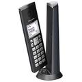 Panasonic KX-TGK210SPB – Digital Cordless Telephone (LCD, Caller ID, Custom Sound System, Hands-Free) Black