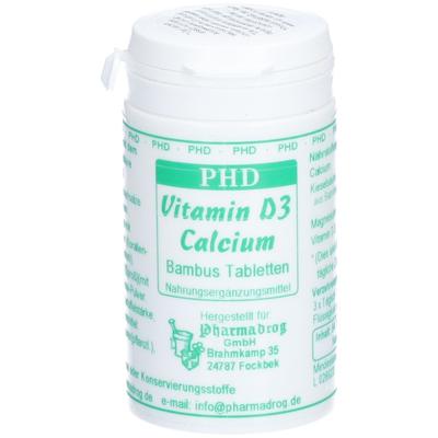 Vitamin D3 Calcium Bambus Tabletten 84 St Image