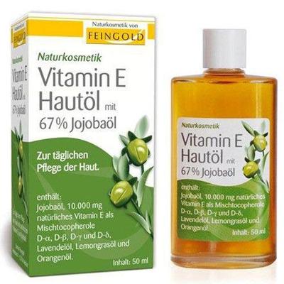 Vitamin E Hautöl mit 67% Jojobaöl 50 ml Öl Image
