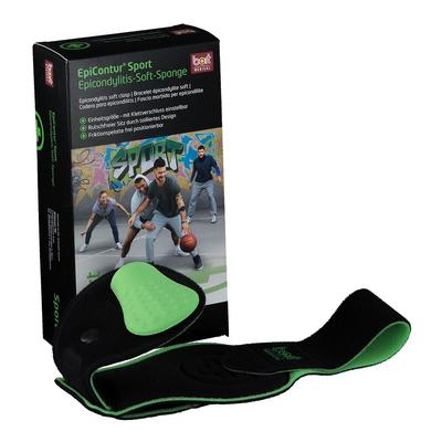 Bort EpiContur Sport Epicon.Soft-Spange schw./grün 1 St Bandage(s) Image