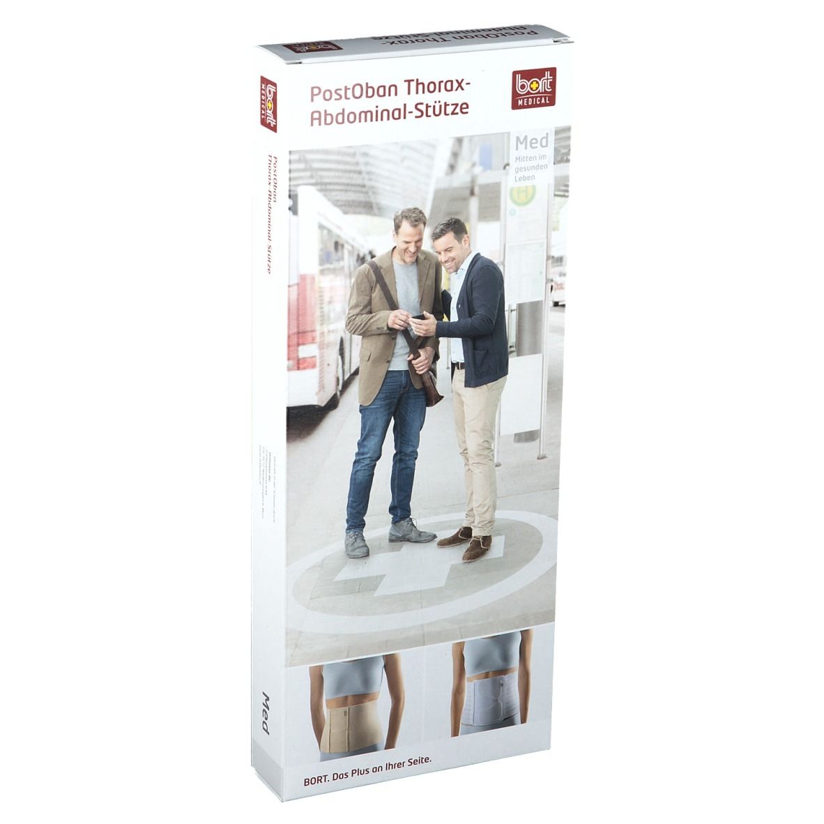 Bort PostOban Soft Thorax-Abdominalst.21cm L haut 1 St Bandage(s)