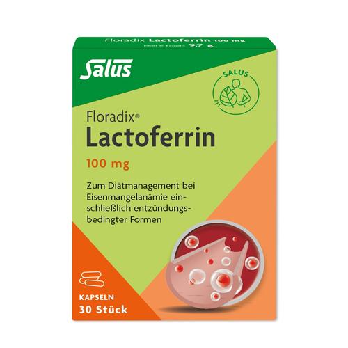 Floradix Lactoferrin 100 mg Kapseln 30 St