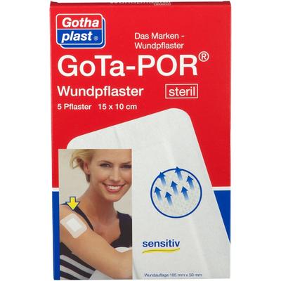 Gota-Por Wundpflaster steril 100x150 mm 5 St Pflaster Image